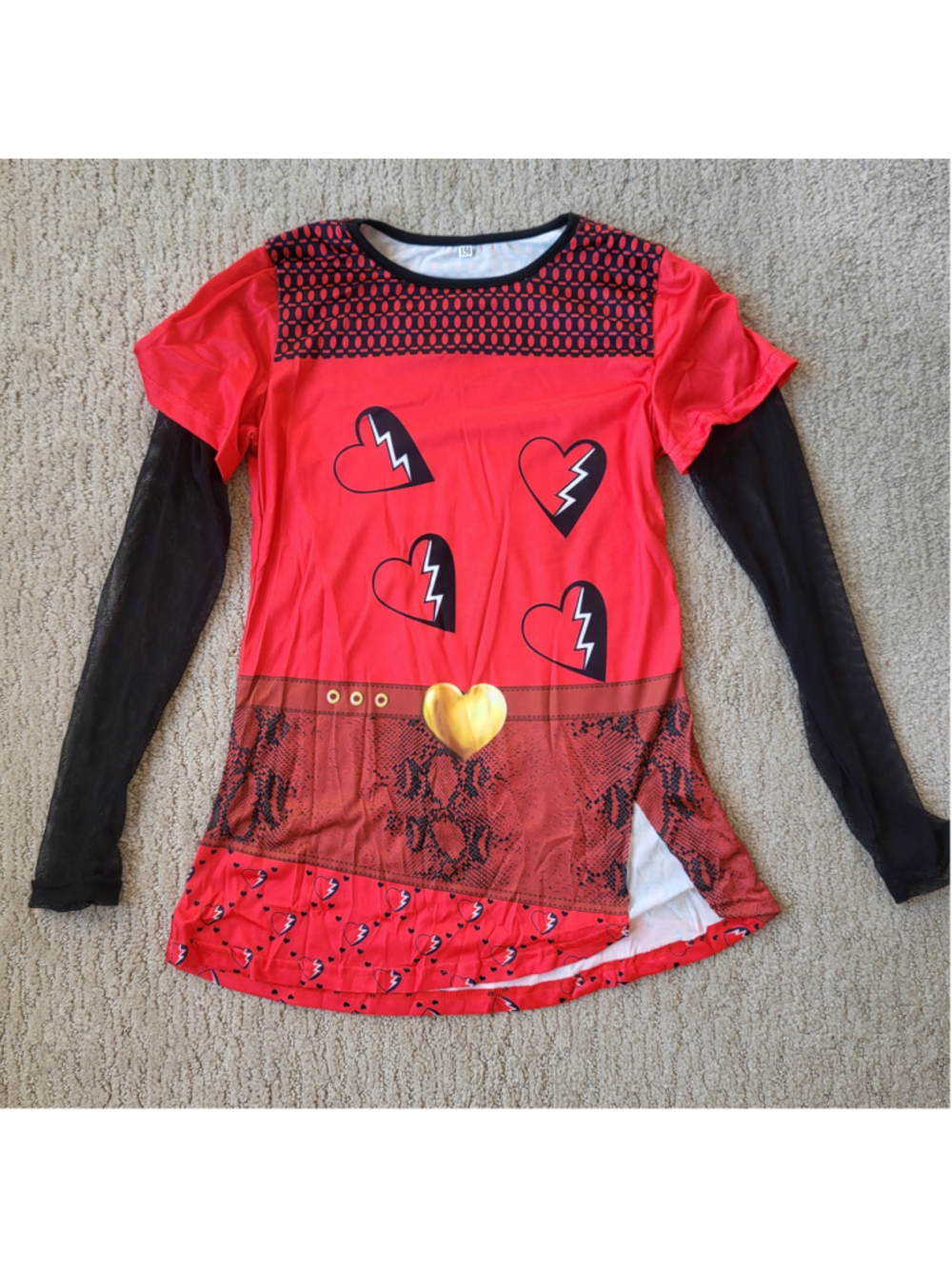 Girl's 3-Piece “Rise of Red” Costume Set – Coolproud – Approx. Size 10 – NWOT - Picture 11 of 15